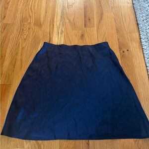 Babaton Midnight Blue A-Line Skirt